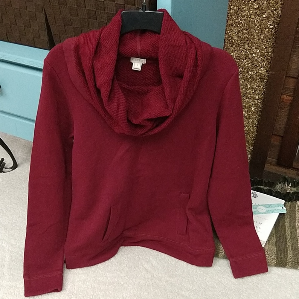 J.Crew Cowl Neck Pullover Size M